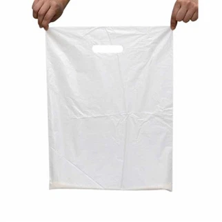 Биоразлагаемая сумка с петлевой ручкой и вырезанной ручкой